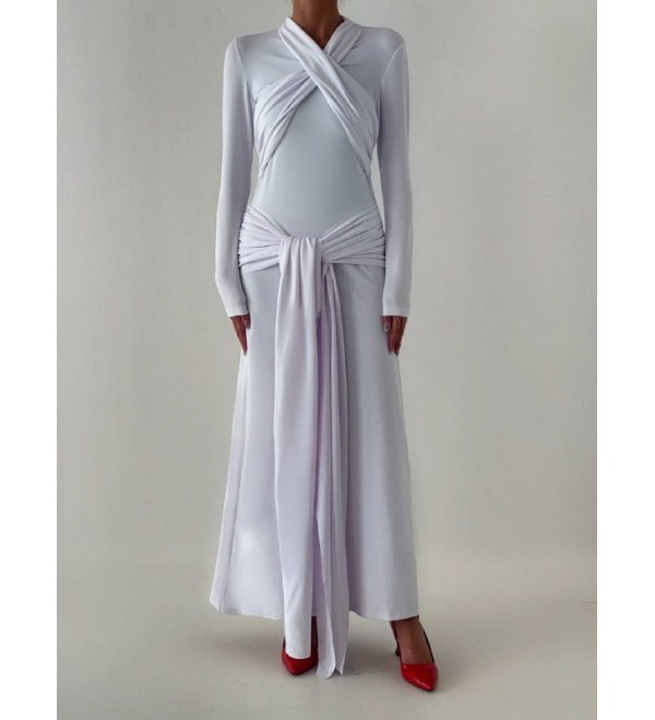 189670 Ecru DRESS 