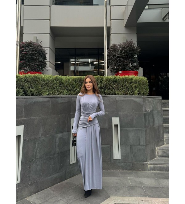 193995 GRAY DRESS 