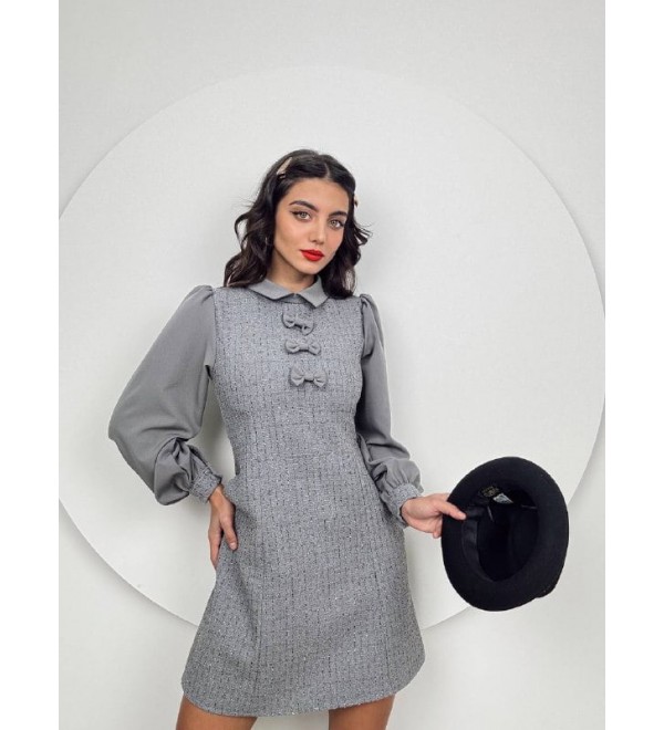 194021 GRAY DRESS