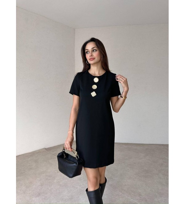 194321 BLACK DRESS