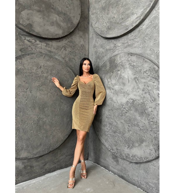 194473 Gold DRESS 
