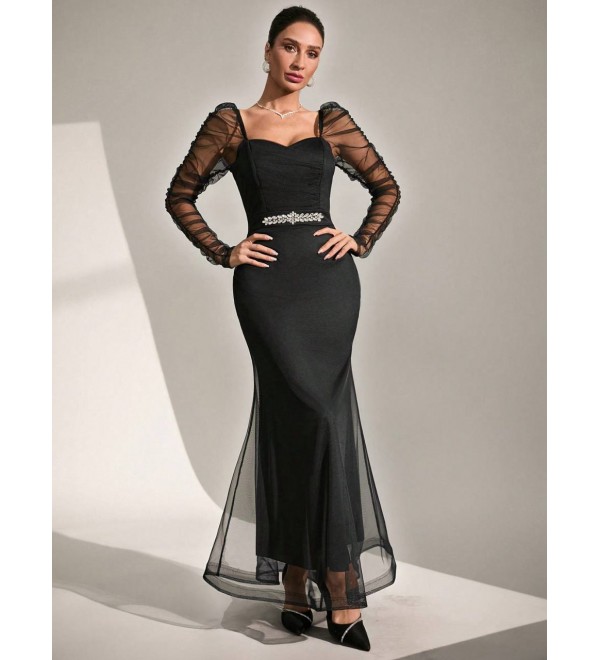 197475 BLACK DRESS