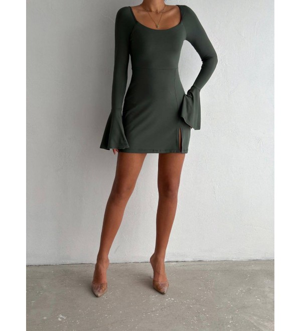 199452 KHAKI DRESS 