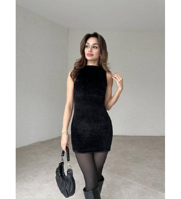 200190 BLACK DRESS