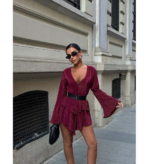 200679 BORDO ELBİSE