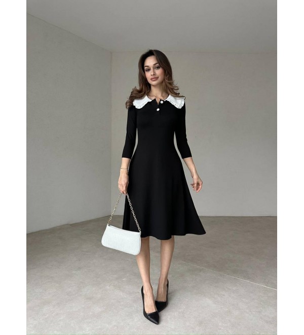 201371 BLACK DRESS