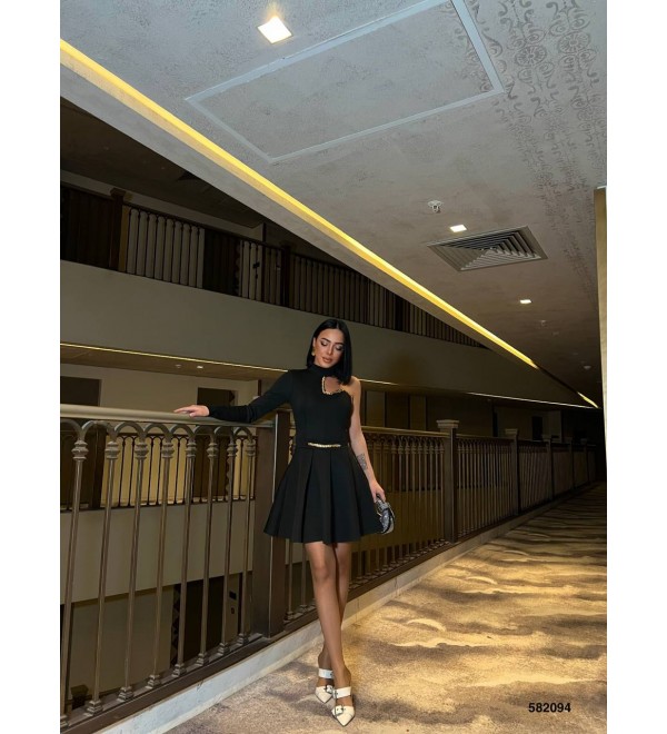 201453 BLACK DRESS 