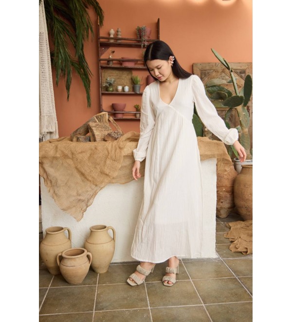 201602 CREAM DRESS
