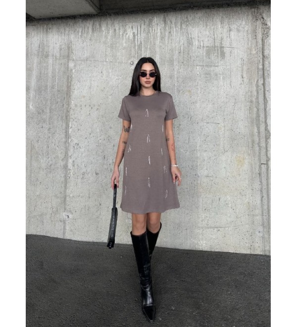 201953 COLOURFUL DRESS