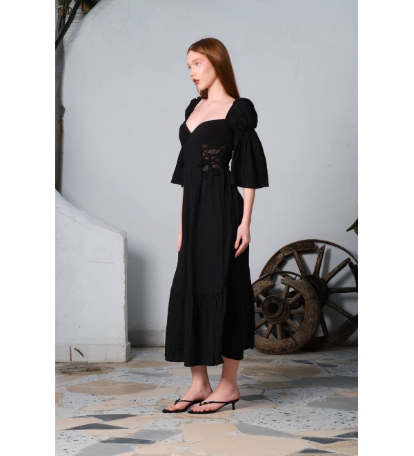 202199 BLACK DRESS