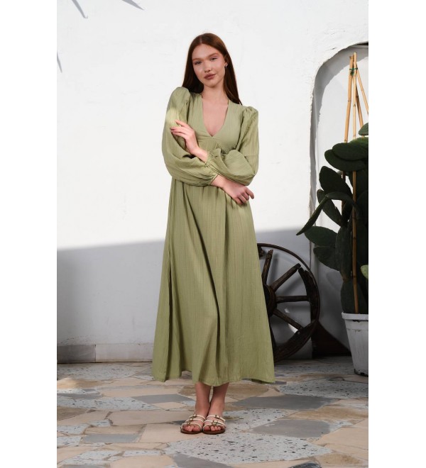202208 KHAKI DRESS
