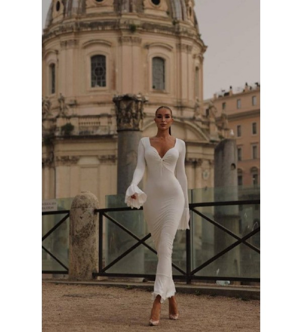 202340 Ecru DRESS 