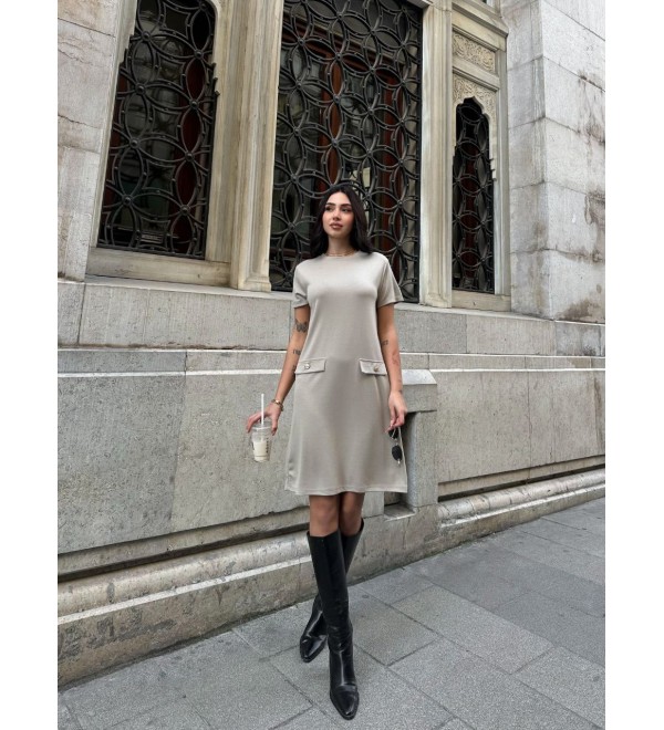 202841 MINK DRESS 