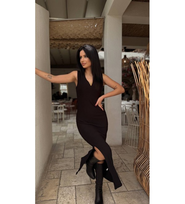 204488 SCHWARZ KLEID
