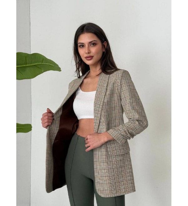 204638 Plaid JACKET