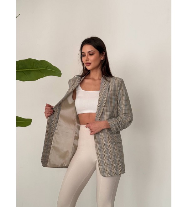 204639 Plaid JACKET