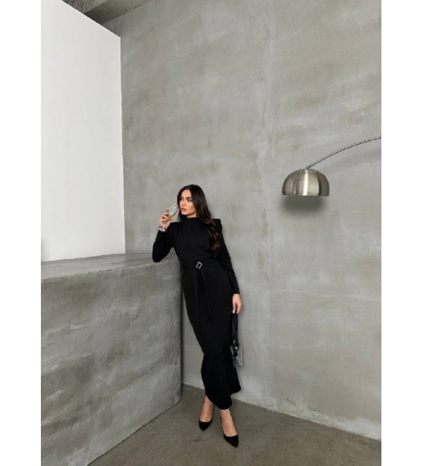 204663 SCHWARZ KLEID 
