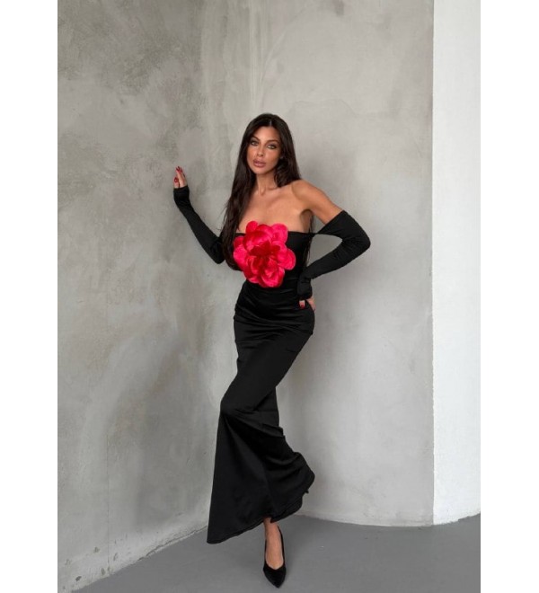 204727 SİYAH ABİYE LYCRA