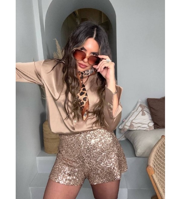 204778 GOLD ŞORT PUL PAYET