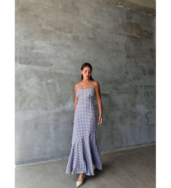 206287 Plaid DRESS 