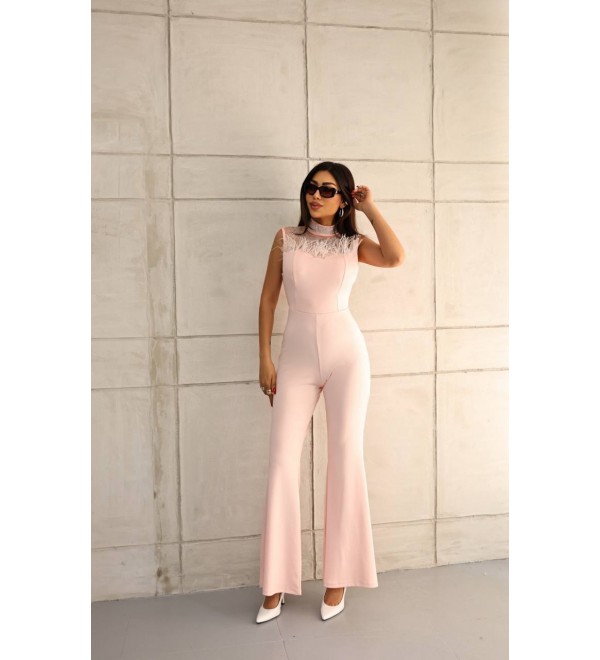 207159 PEMBE ABİYE TULUM