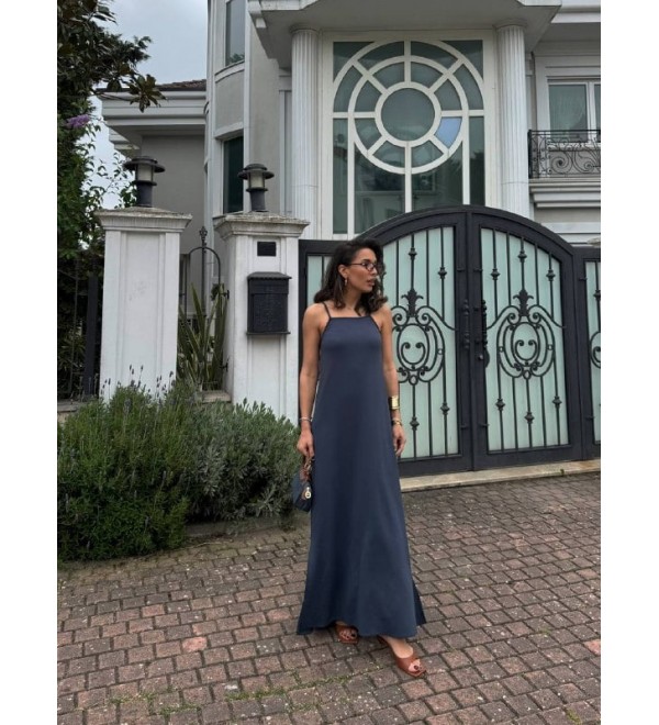 208107 Indigo DRESS