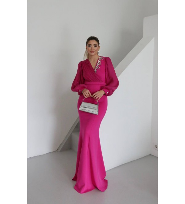 209669 ROSA Abendkleid