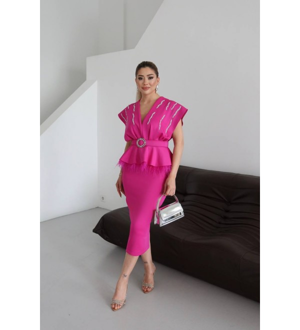 209691 ROSA Abendkleid 