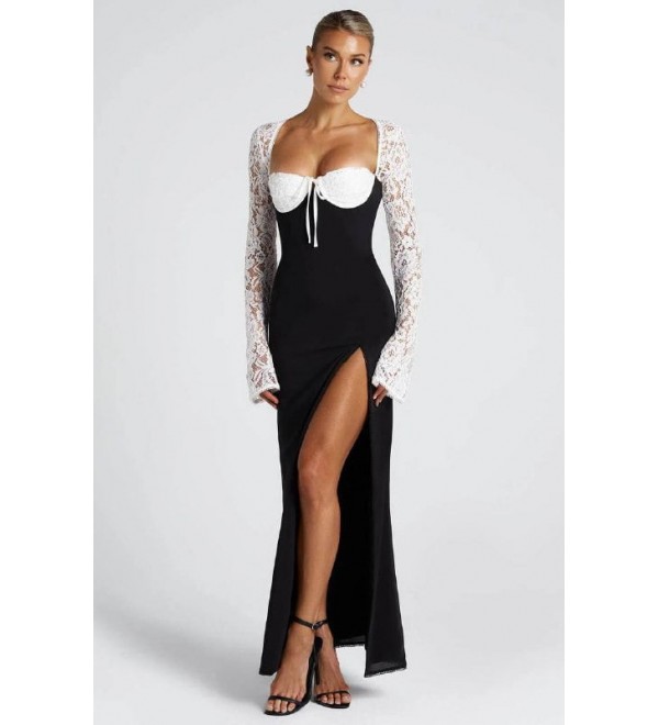 211378 SİYAH ABİYE LYCRA