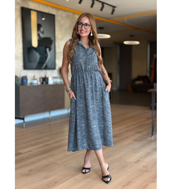 211683 Indigo DRESS 