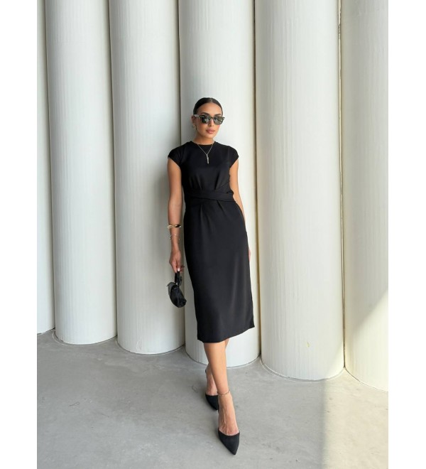 211908 BLACK DRESS