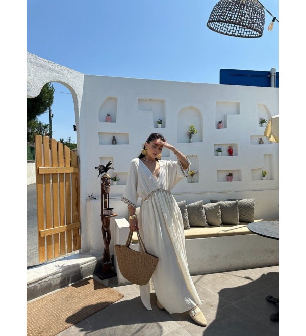 211937 CREAM DRESS