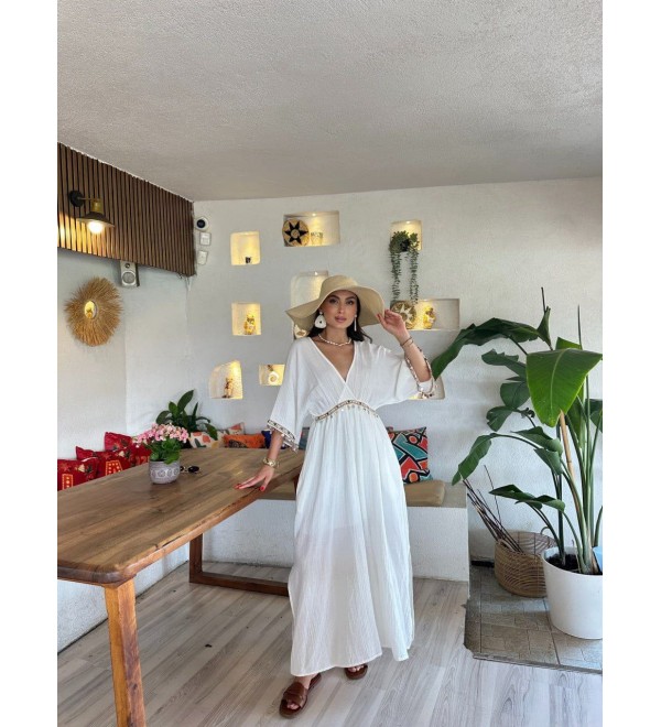 211940 WHITE DRESS