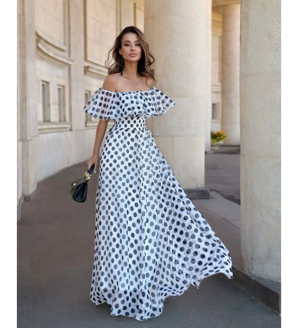 211942 SPOTTED DRESS 