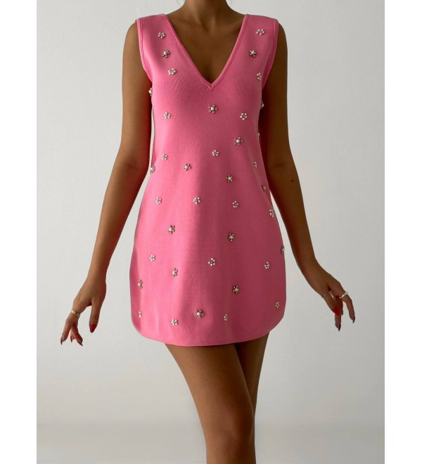 212016 PINK DRESS KNITWEAR