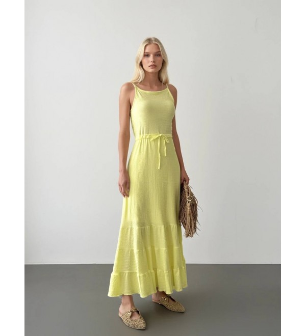 212047 YELLOW DRESS