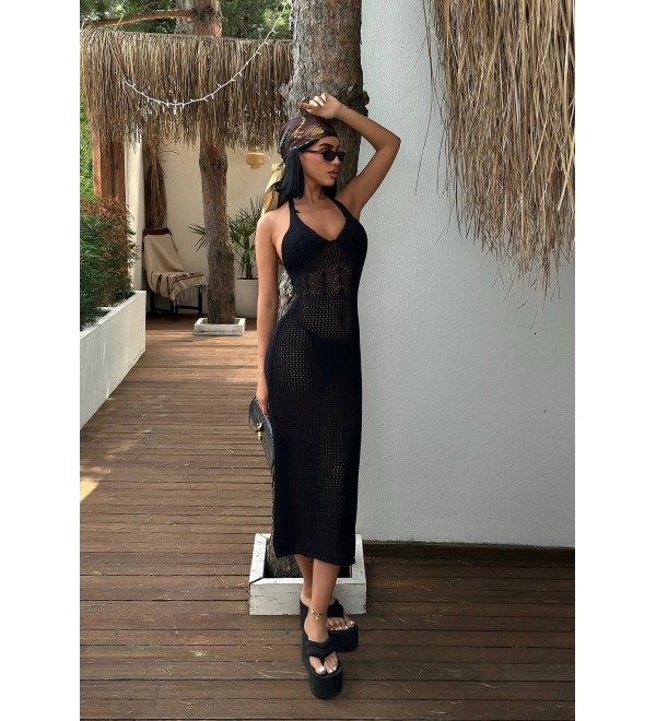 212331 BLACK DRESS KNITWEAR