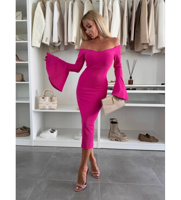 212479 PEMBE ELBİSE