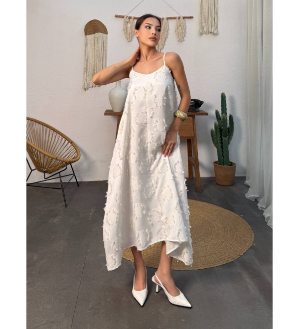 212516 CREAM DRESS