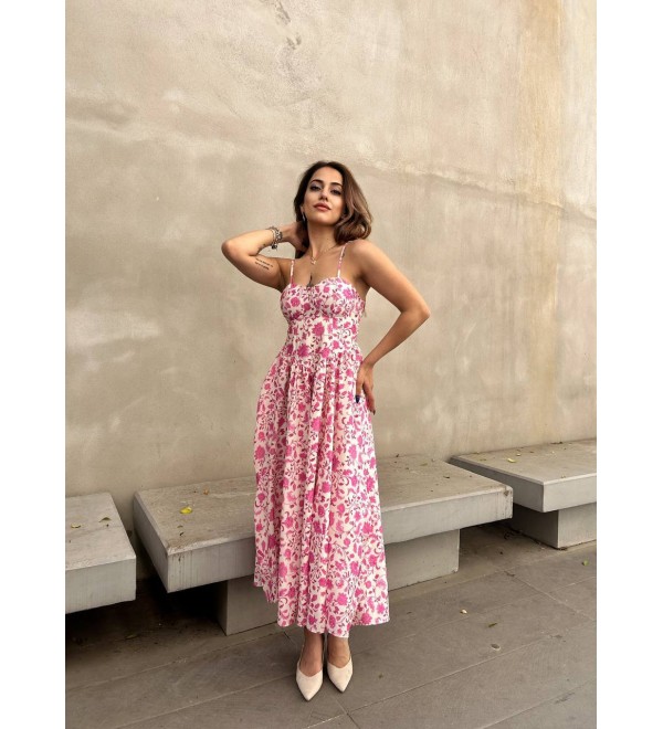 212531 Patterned DRESS