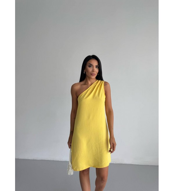 212541 SARI ELBİSE AİROBİN KUMAŞ
