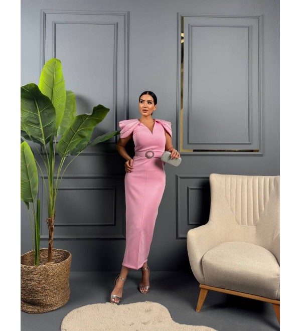 213828 PEMBE ABİYE