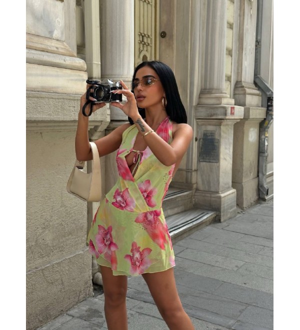 213840 Patterned DRESS