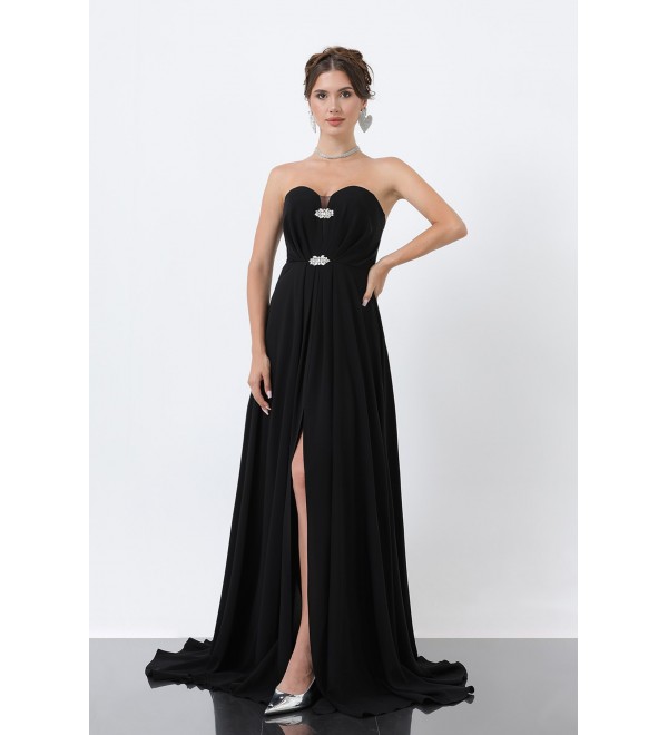 214038 SİYAH ABİYE