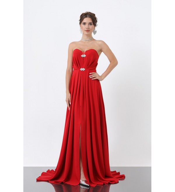 214039 KIRMIZI ABİYE