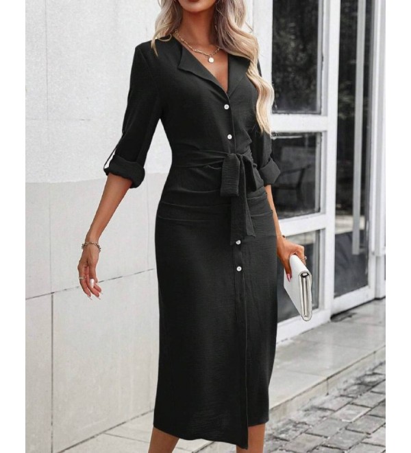 214094 BLACK DRESS 