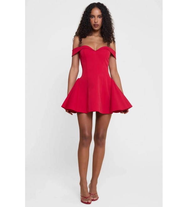 214102 RED DRESS 