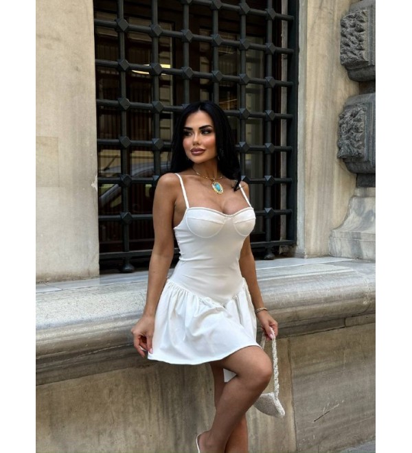 214245 WHITE DRESS 