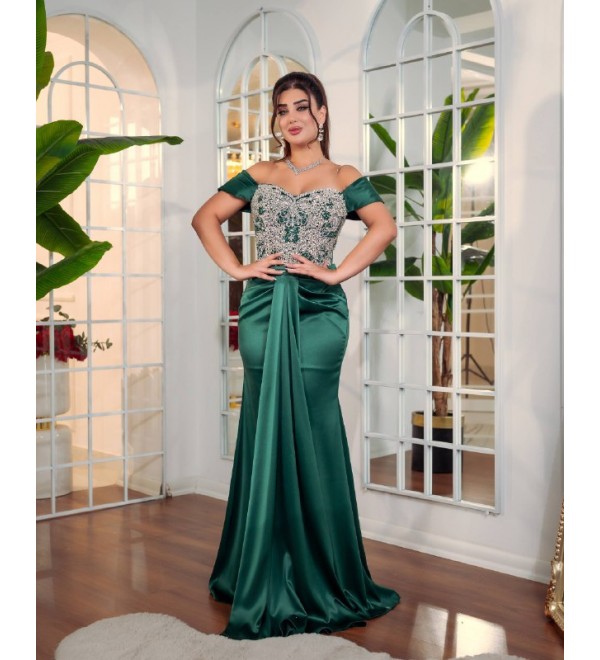 214530 YEŞİL ABİYE SATEN