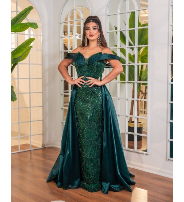 214540 YEŞİL ABİYE SATEN